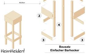 Zunächst findest du hier eine übersicht verschiedener barstühle unserer wahl, danach folgt eine. Bauanleitung Barhocker Barhocker Holz Barhocker Hocker