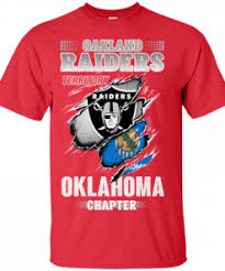 Oakland Raiders Territory Oklahoma Chapter G200 Gildan Ultra Cotton T Shirt