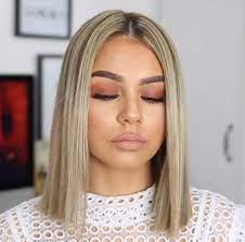 Cheveux femme mi long lisse coupe cheveux femme mi long lisse. Coiffures Cheveux Mi Longs 2019 Cheveux Coiffures Longs Coiffure Coiffure Hair Styles Short Blonde Hair Hair Makeup