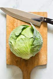 How To Cut Cabbage Homemade In The Kitchen