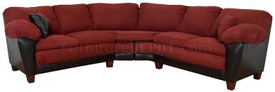 Check spelling or type a new query. Burgundy Fabric Black Bicast Modern Sectional Sofa