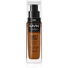Free shipping on selected items. Nyx Can T Stop Won T Stop Full Coverage Foundation Walnut 30 Ml