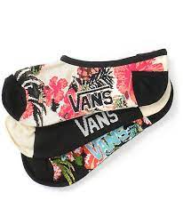 Vans Hawaiian Canoodle 3 Pack No Show Socks 242516 Jpg 540 640 Vans Socks No Show Socks Vans