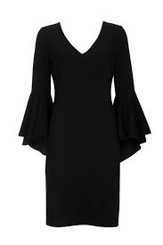 Wallis Black Flute Sleeve Shift Dress Size Uk 20 Rrp 48 Dh181 Ee 04 Fashion Clothing Shoes Accessories Womensc Fashion Long Sleeve Shift Dress Shift Dress