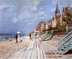 Le 4e Balbec Normand De Marcel Proust Paperblog Trouville Sur Mer Trouville Monet