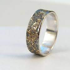 Gold Chaos Rustic Mens Wedding Ring In 18kt Gold And Etsy Uk Rustic Mens Wedding Rings Mens Wedding Bands Unique Mens Wedding Rings