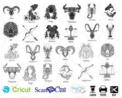 Shift states for windows symbols configure your keyboard layout in windows so that you can type all additional symbols you want as easy as any other text. Zodiac Signs Svg Files Horoscope Sign Outline Svg Zodiac Etsy