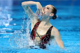 Teams of up to eight athletes swim quickly, closely and precisely together. Olympic Synchronised Swimming Champion Romashina Hints At Retirement
