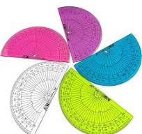 Ashton and Wright - 180 Degree Protractor - 10cm - Lightweight School  Protractors - Pack of 10 (Transparent Mixed)