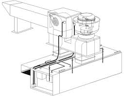 These kitchen exhaust fans are installed on the ceiling and the venting is facilitated through the ceiling as well. Canopy Hood Installation Operations Manual