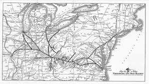 Image result for Federal Yellow 1956 Chesapeake and Ohio Railroad