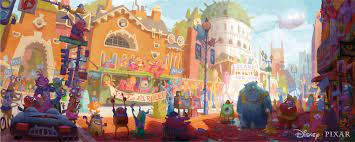 Maybe you would like to learn more about one of these? Tohad On Twitter Concept Art From Monsters University By Shellywankenobi 2013 Pixar Https T Co Bnypzuxmmp