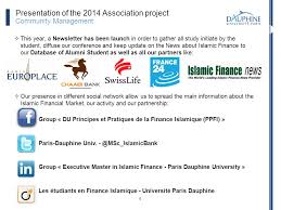 Demande de candidature en master de finance islamique. Executive Master Of Islamic Finance Paris Dauphine University Ppt Download