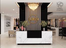 Luxurious Reception Area Salon Interior Design Salon Suites Decor Salon Decor