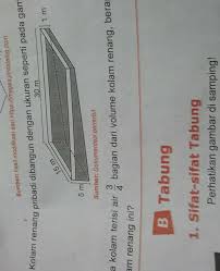 Waduk waduk adalah kolam besar tempat menyimpan air sediaan untuk berbagai kebutuhan. Jika Kolam Terisi Air 3 4 Bagian Dari Volume Kolam Renang Banyak Air Dalamkolam Renang Ini Brainly Co Id