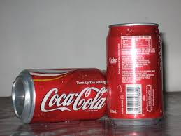 On this most trustworthy page it states that a 355 ml can of coke contains on average about 2.2 grams of carbon dioxide. Coca Cola Products Spain Coca Cola Supplier