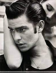 Andrew Garfield Rockabilly Hair Men Greaser Hair Rockabilly Hair