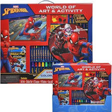 His main ability is to create a web, bind enemies with it and move around the city at high speed. Marvel Superheroes Spiderman Stationery Art And Activity Gift Set With Sunnytoysngifts Com