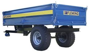 Fleming Compact Tipping Trailer TR1 for compact tractors Lincolnshire