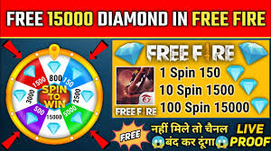 Generate free diamonds & coins for garena free fire on any device. How To Get Free Unlimited Diamond No Paytm No App Spin And Eran Diamond Free Fire 100 Working Youtube