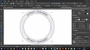 Before you can paint with a symmetry path, photoshop first places a transform box around the path so you can scale and resize it if needed. Text On A Circular Path Affinity On Desktop Questions Mac And Windows Affinity Forum