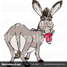 Cute donkey clipart vectors (176). Donkey Clipart 1052136 Illustration By Dennis Holmes Designs