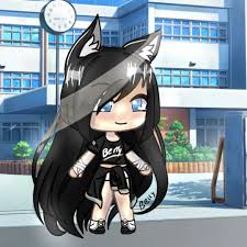 gacha life berry chibi girl drawings cute anime character anime wolf girl