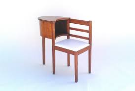 Shabby chic fabric in blue of green or a vintage feedsack with pinks and lettering. Wood Telephone Table Ideas On Foter