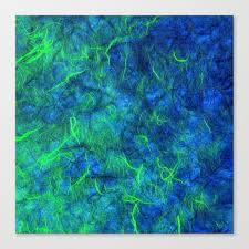 Check spelling or type a new query. Neon Blue Green Psychedelic Japanese Paper Abstract Art Canvas Print By Yanka Society6