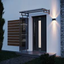 Wie die überdachung ihrer haustür aussehen soll, richtet sich ganz nach ihren individuellen gestaltungswünschen: Haustur Vordacher Aus Aluminium Schilling Wintergarten