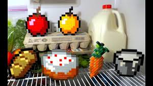 How to build lego food with your lego pieces! Lego Minecraft Food Youtube