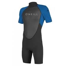 Oneill Youth Reactor Ii 2mm Short Sleeve Back Zip Spring Wetsuit