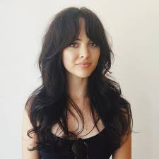 This style of bang looks best with long, straight hair, or shoulder length or longer blunt, straight hair cuts. 50 Prettiest Long Layered Haircuts With Bangs For 2021 Hair Adviser