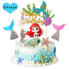 Deable me 2 cake topper decoration minions beach party. Sunshine Smile Ocean Theme Cake Decoration Mermaid Cupcake Topper Animal Toppers Picks Topper For Sea Party Birthday Buy Online In Gambia At Gambia Desertcart Com Productid 159868517