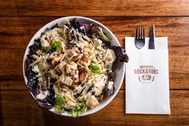 1 cespo di lattuga romana. Chicken Caesar Salad Pollo Rock Ribs Smokehouse Facebook