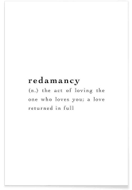 Redamancy Poster Unusual Words Weird Words Aesthetic Words