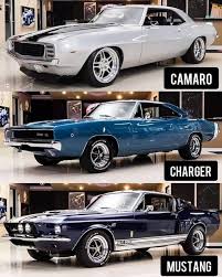 Camaro Charger Mustang In 2020 Camaro Classic Cars Muscle Bmw Classic Cars