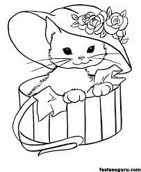 Free Coloring Pages Free Printable Coloring Pages Animals Printable Coloring Pages For Animal Coloring Pages Kitty Coloring Cat Coloring Page