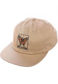 The difference is the velcro or strap adjusters which take the place of the plastic buckle. Butterfly Unstructured Snapback Hat Welcome Caps In Khaki For Men Titus