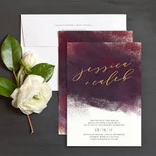 Burgundy And Gold Wedding Invitation Gold Wedding Invitations Wedding Invitations Wedding Invitation Design