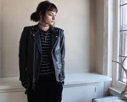 Motorcycle Black Leather Jacket Vintage Moto Coat 90s Grunge Etsy Vintage Leather Jacket Black Leather Jacket Leather Jacket