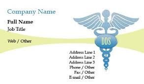Get the look you want without the hassle. Business Card Templates Dentist