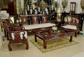 Oriental Furniture Sofa Set Designs Wohnzimmermobel Holz Klassische Wohnzimmer