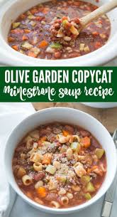 The Best Copycat Olive Garden Minestrone Soup Recipe Passion For Savings Minestrone Soup Recipe Crockpot Soup Recipes Soup Recipes