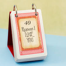 A i love you too!! 52 Reasons Why I Love You Deck Of Cards Scrapbook Gift The Kavic Living
