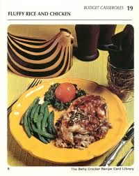 Now, amazon doesn't have any available, but there are plenty of sets to be had on ebay. A Box Of Betty Budget Casseroles C 19 Fluffy Rice And Chicken