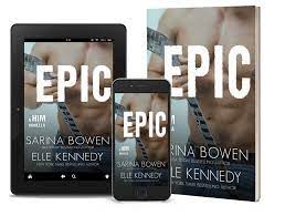 This is not a drill! Epic is coming to audio, ebook and paperback! — Sarina  Bowen