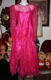 Vintage Hard To Find Plus Size 80 S Prom Dress Pink Lace Totally Outrageous 80s Prom Dress Prom Dresses Vintage 80s Prom Dress Costume