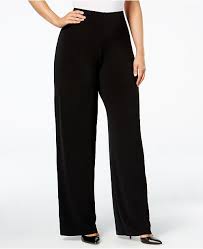 Plus Size Knit Wide Leg Pant Created For Macys