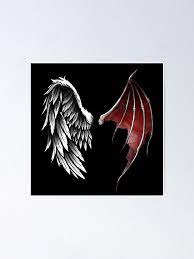 Lucifer Wings Poster By Nemimakeit In 2021 Lucifer Wings Wings Drawing Angel Wings Drawing